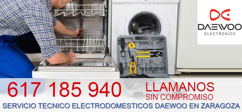 Servicio técnico electrodomésticos Daewoo Zaragoza