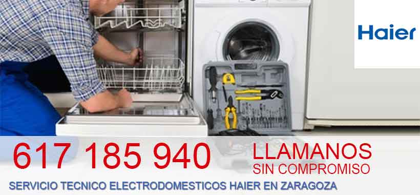 Servicio técnico electrodomésticos Haier Zaragoza