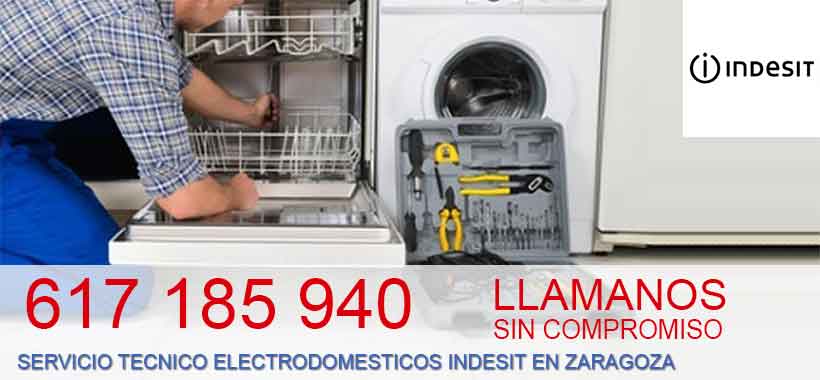 Servicio técnico electrodomésticos Indesit Zaragoza