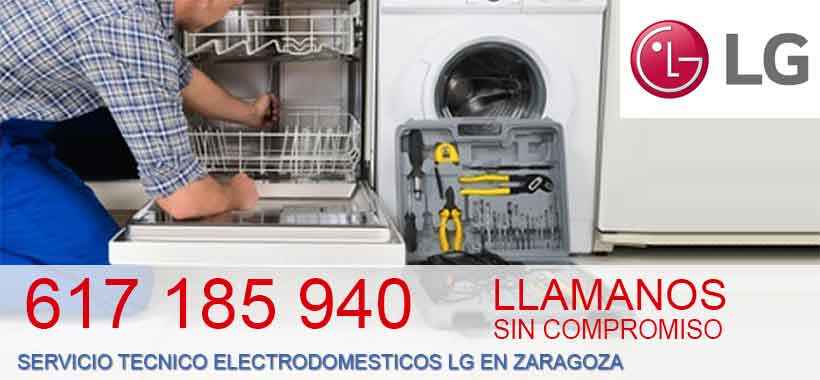 Servicio técnico electrodomésticos Lg Zaragoza