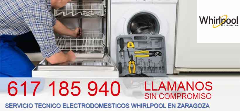 Servicio técnico electrodomésticos Whirlpool Zaragoza
